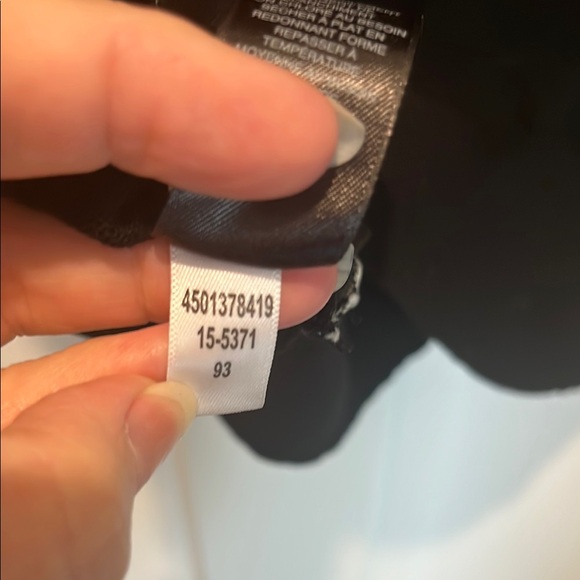 White House Black Market Black & White Floral spring Sweater short sleeve - Picture 10 of 11